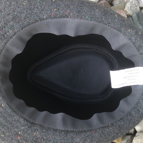 Youth Gray Fedora Hat - Picture 4 of 7